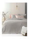 Palamaiki Nico Coverlet Queen Size Microfiber Fog 220x240cm