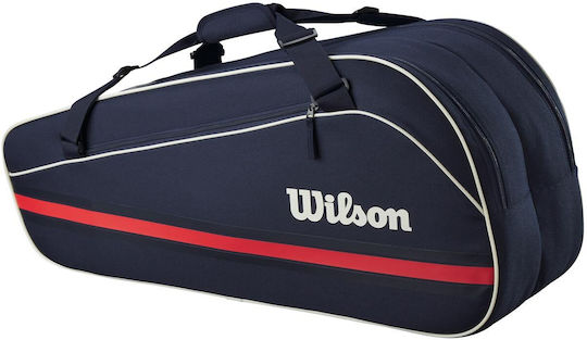 Wilson Team Τσάντα Ώμου / Χειρός Τένις 9 Ρακετών Μπλε