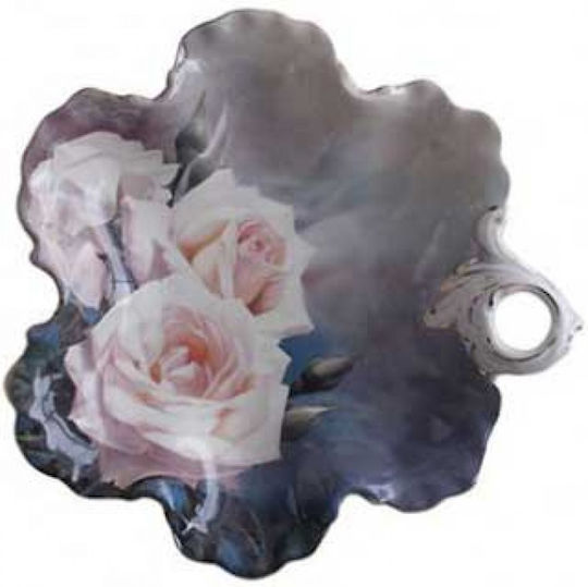 Galifas Porcelain Decorative Platter Gray 19.5x18x3.5cm