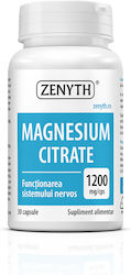 Zenyth Magneziu Citrat 1200mg 30 Capsule Zenyth Magneziu Citrat 1200mg 30 Capsule