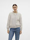 Women's Short Bomber Jacket for Spring or Autumn Vapour Blue/melange