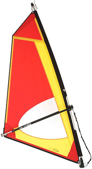Classic 1.0 Dacron Sail Complete Set Windsurf Sail Aluminum Mast Tiki