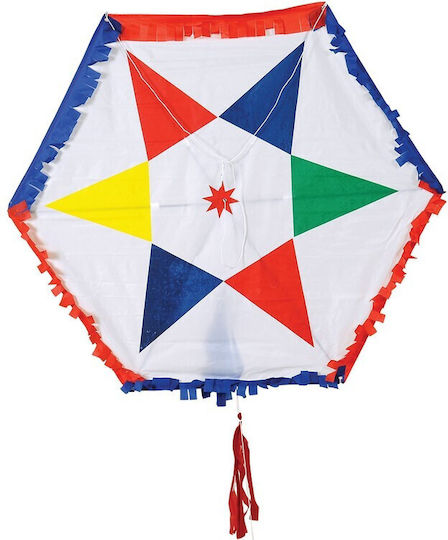 Colorful Kite with Adjustable Bridle, Tail, and String 80cm