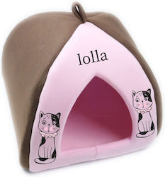 Personalisierte Katzenhaus Lolla