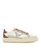 Sneakers Pentru Femei Alb Bronz Bej 8806109-Bej
