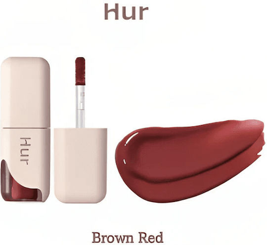 House Of Hur Glowy Ampoule Tint Lipgloss Brown Red 4.5gr