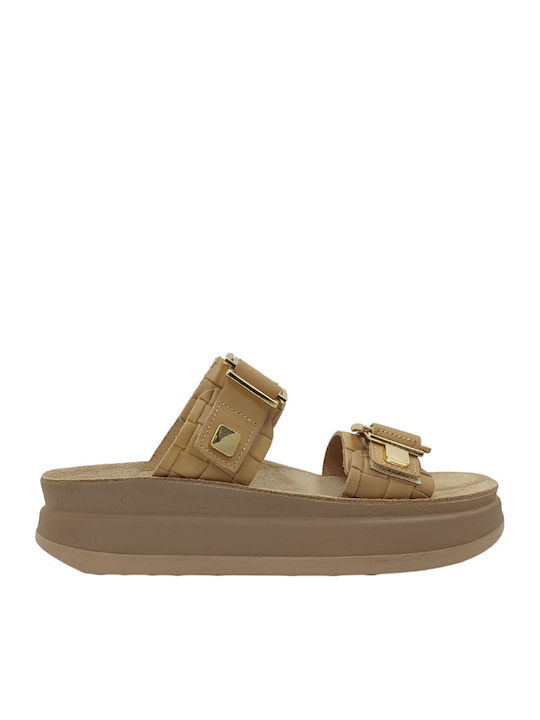 Fantasy Sandals Δερμάτινα Γυναικεία Ανατομικά Σ...
