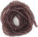 Purple Polygonal Crystals 3mm Strand 150pcs 4-07
