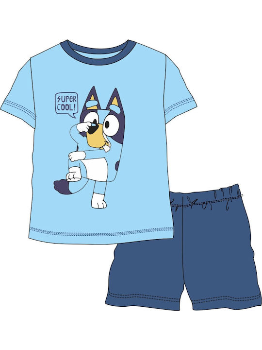 Natura Kids' Pajamas Summer Sky Blue
