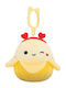 Squishmallows Valentine Plush Keychain 9cm W2 Junie The Banana Jwsq0458-1