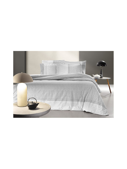 Guy Laroche Sheet Sets Queen 240x265cm. Tudor Grey 4pcs
