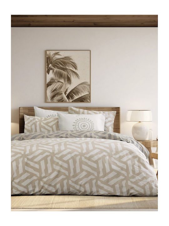 Nima Set Cearșafuri cu Elastic 160x200+32cm. Santoro Santoro 4buc
