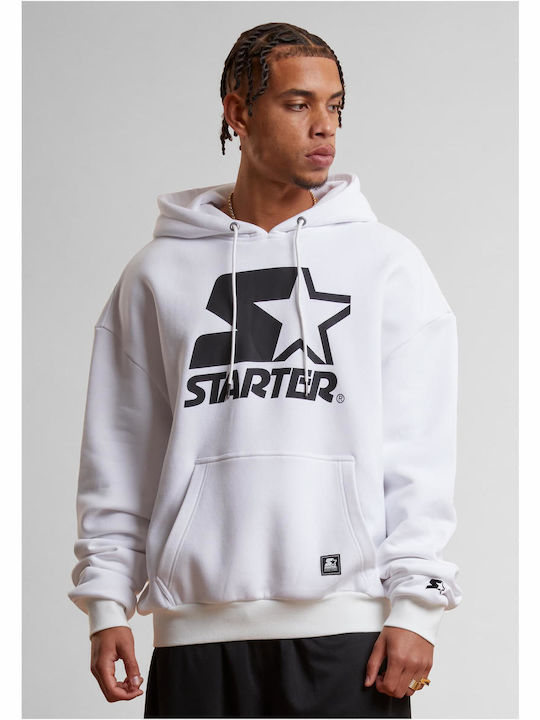 Starter Sweatshirt with Hood White