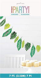 Girlande Papierfolienblätter 213 cm