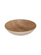 S-d Mood Plate Soup Ceramic Brown with Diameter 22cm
