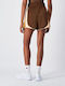 Champion Damen Shorts Braun
