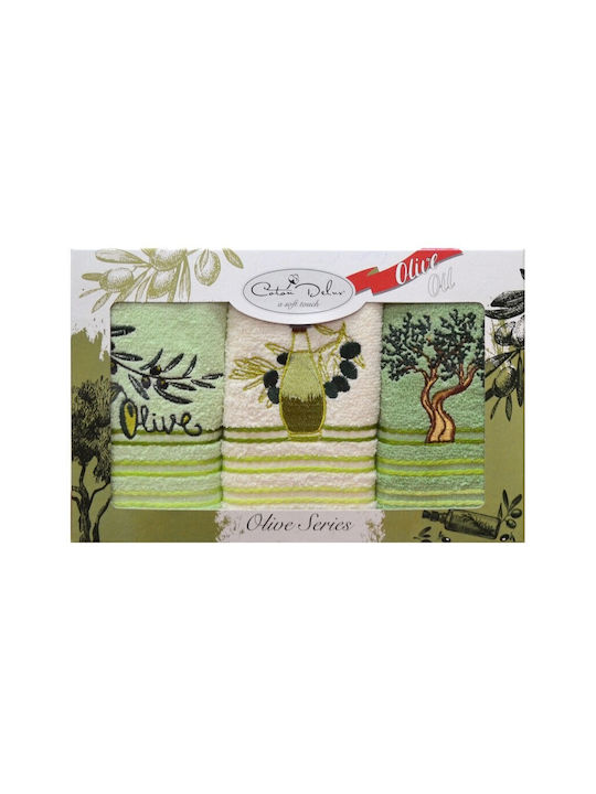 Coton Delux Prosop din 100% Bumbac 30x50cm 3buc
