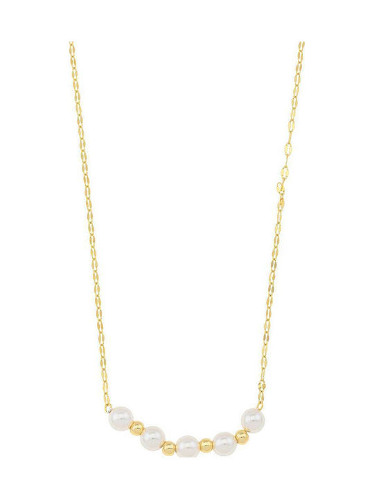 Breeze Placat cu aur cu Perle & Zirconiu