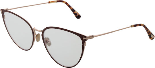 Tom Ford Optical Frame Ft5840-b 046 56 Blue Filter