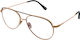 Tom Ford Optical Frame Ft5693-b 030 57 Titanium and Blue Filter