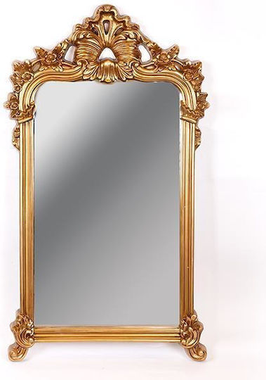 Estheti Wandspiegel PU Antik Gold 66x6x122cm 751-12028 Estheti Wandspiegel PU Antik Gold 66x6x122cm 751-12028