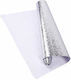 Autocolant anti-mucegai pentru bucătărie Siks, antibacterian, ușor de curățat, design durabil din aluminiu, PVC, 40 x 200 cm