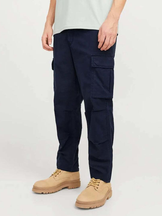 Jack & Jones Παντελόνι Cargo Ελαστικό σε Loose ...