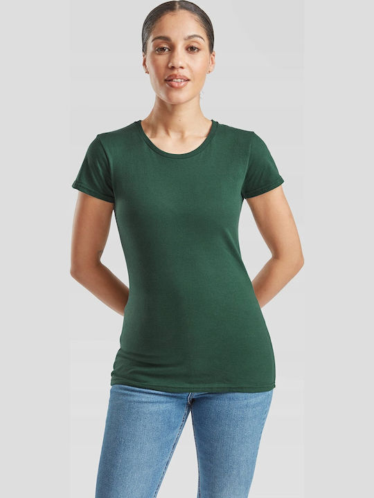 Fruit of the Loom Iconic Femeiesc Pădure verde