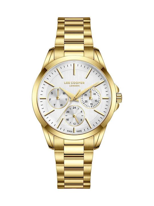 Lee Cooper Bracelet Women's Watch with Gold Met...