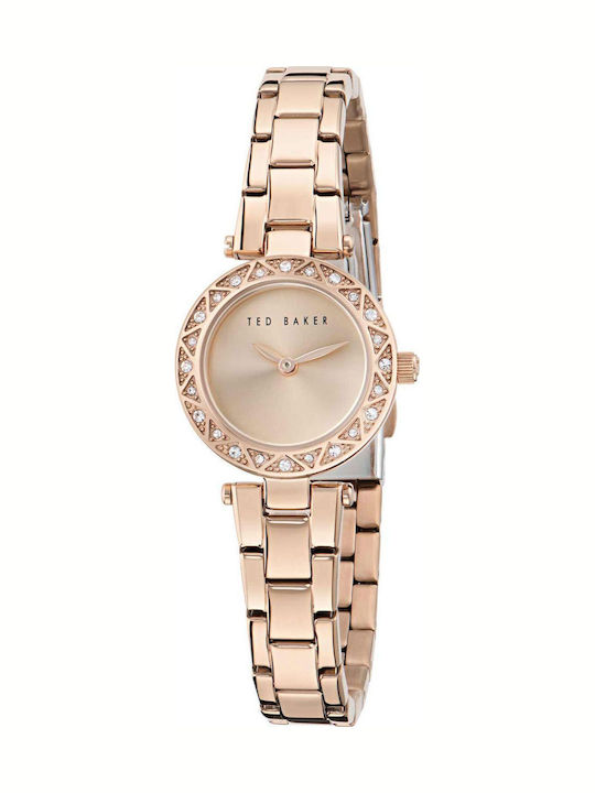 Ted Baker Crystals Γυναικείο Ρολόι Μπαταρίας με...