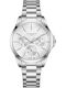 Lee Cooper Women's Watch Chronograph with Silver Metal Bracelet