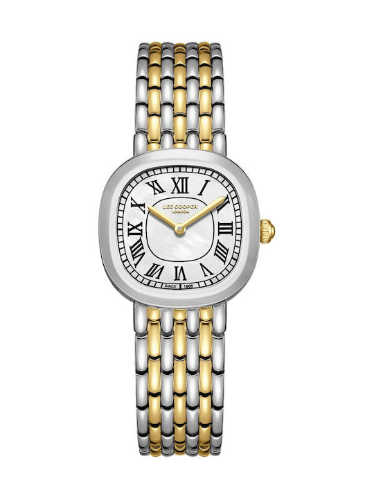 Lee Cooper Women's Watch with Gold Metal Bracelet