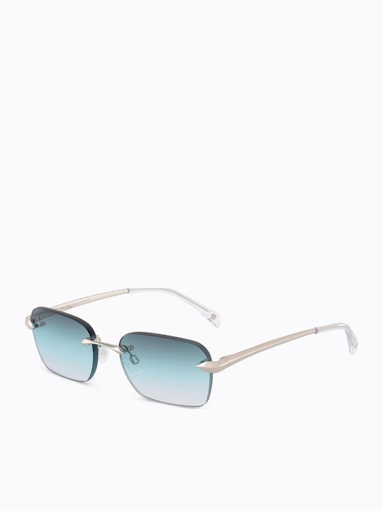 Carolina Lemke Blue Lens Sunglasses CAROLINA LEMKE SUNGLASSES - CL3403 05 main image 4