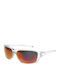 Timberland Unisex Sunglasses with Transparent Plastic Frame and Multicolour Mirror Lens TB9332 26D