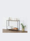 Metal Console Surface Black M106xW35xH81cm