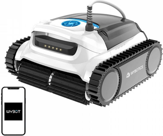 Wybot Μ1C Ενσύρματη Σκούπα Ρομπότ 150W Πυθμένα / Τοιχωμάτων / Ισάλου Γραμμής για Πισίνες 130m²