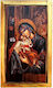 Wooden Icon of Virgin Mary & Jesus Christ 20x10cm