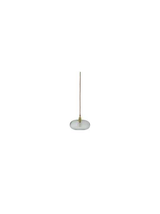 Ebb & Flow Pendant Light Light Blue with Socket...