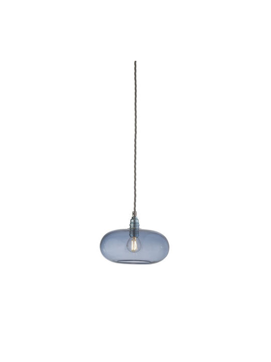 Ebb & Flow Pendant Light Silver with Socket E14...