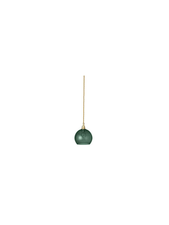 Ebb & Flow Pendant Light Turquoise with Socket ...