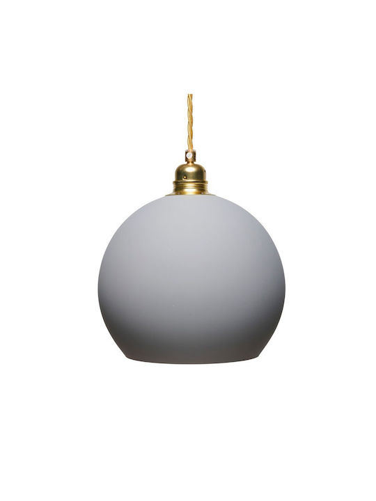 Ebb & Flow Pendant Light Gray with Socket E27 2...
