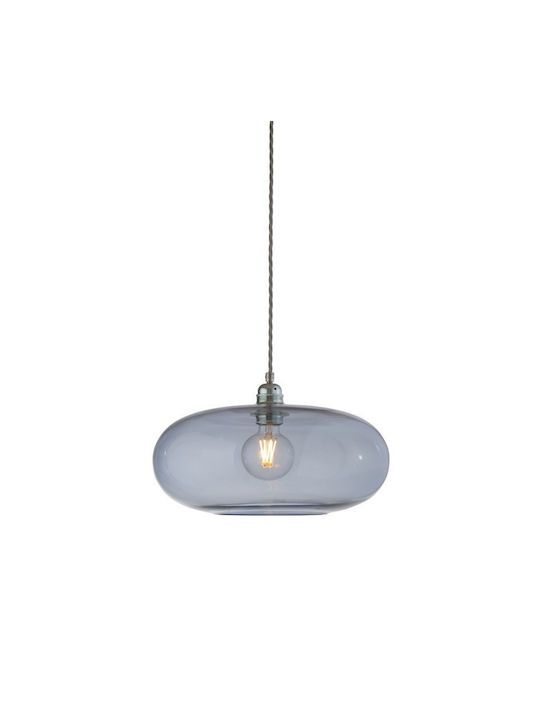 Ebb & Flow Pendant Light Silver with Socket E27...