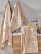 Kentia Πετσέτα Χεριών Mosco 30x50εκ. 26 Beige Βάρους 550gr/m²