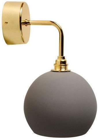 Ebb & Flow Lamp Wall with Socket E14 Gray