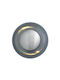 Ebb & Flow Ceiling Mount Light Silver with Socket E14