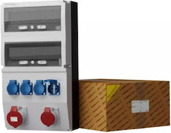 Construction Switchgear Ext 32a 16a 4x230v Schuko Mennekes Doktorvolt 2322