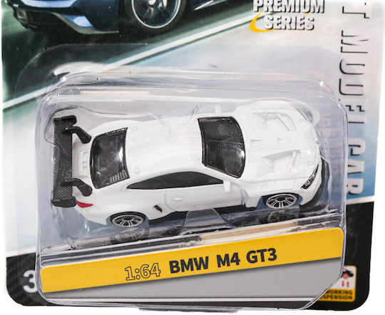 Mașinuță de jucărie BMW M4 GT3 MSZ 1:64 albă