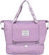 Reisetasche Lila Stoff L40xB21xH33cm