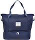 Reisetasche Blau Stoff L40xB21xH33cm