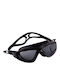 Crowell Swimming Goggles Adults with Anti-fog Lenses Black